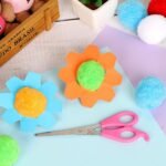Very Large Assorted Pom Poms (2in/5cm in Diameter) - Image 3