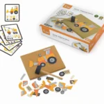 Viga Wooden Tap Tap Construction Vehicles