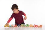 Rainbow Wooden Vehicles Set - 12pk - Image 3