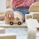 Guidecraft Mini Wooden Trucks - Set of 10 - Image 2