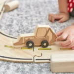 Guidecraft Mini Wooden Trucks - Set of 10 - Image 4