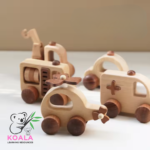 Wooden Community Vehicles Set - Image 3