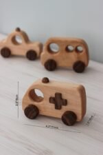 Wooden Community Vehicles Set - Image 2